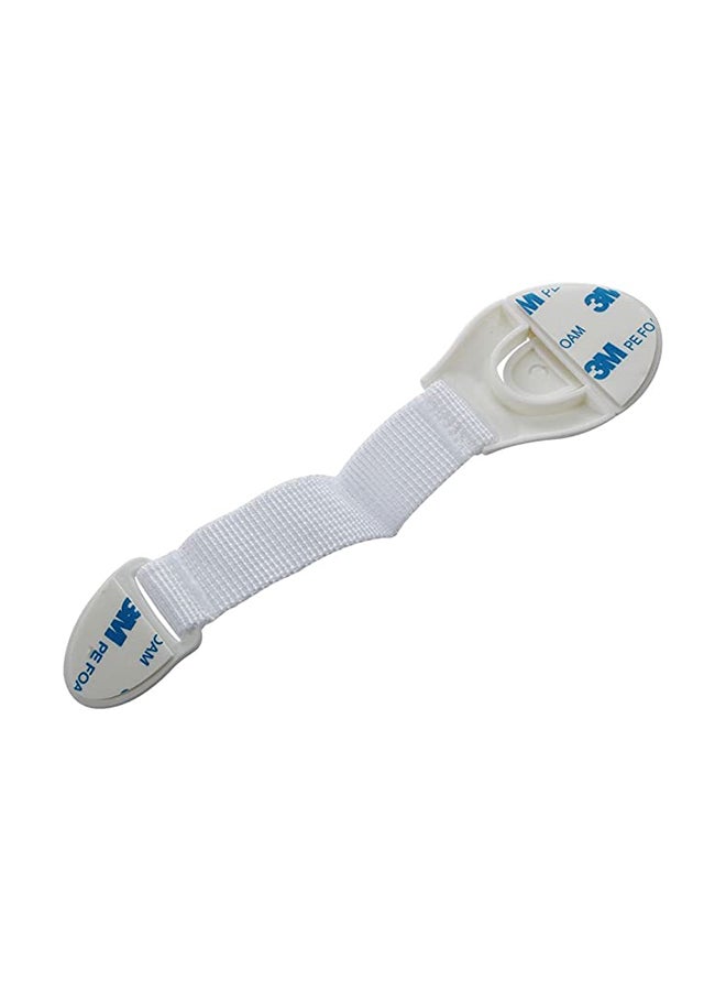 5 PCS Child Safety Lock, Drawer Webbing Safety Lock, Anti-pinch Cloth Strap, Baby Safety Lock,Mommy Daddys Helper Appliance Lok - Image 4